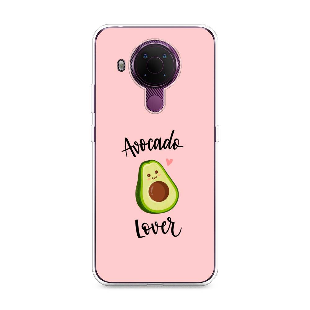 

Чехол на Nokia 5.4 "Avocado lover", Розовый;зеленый, 123650-6