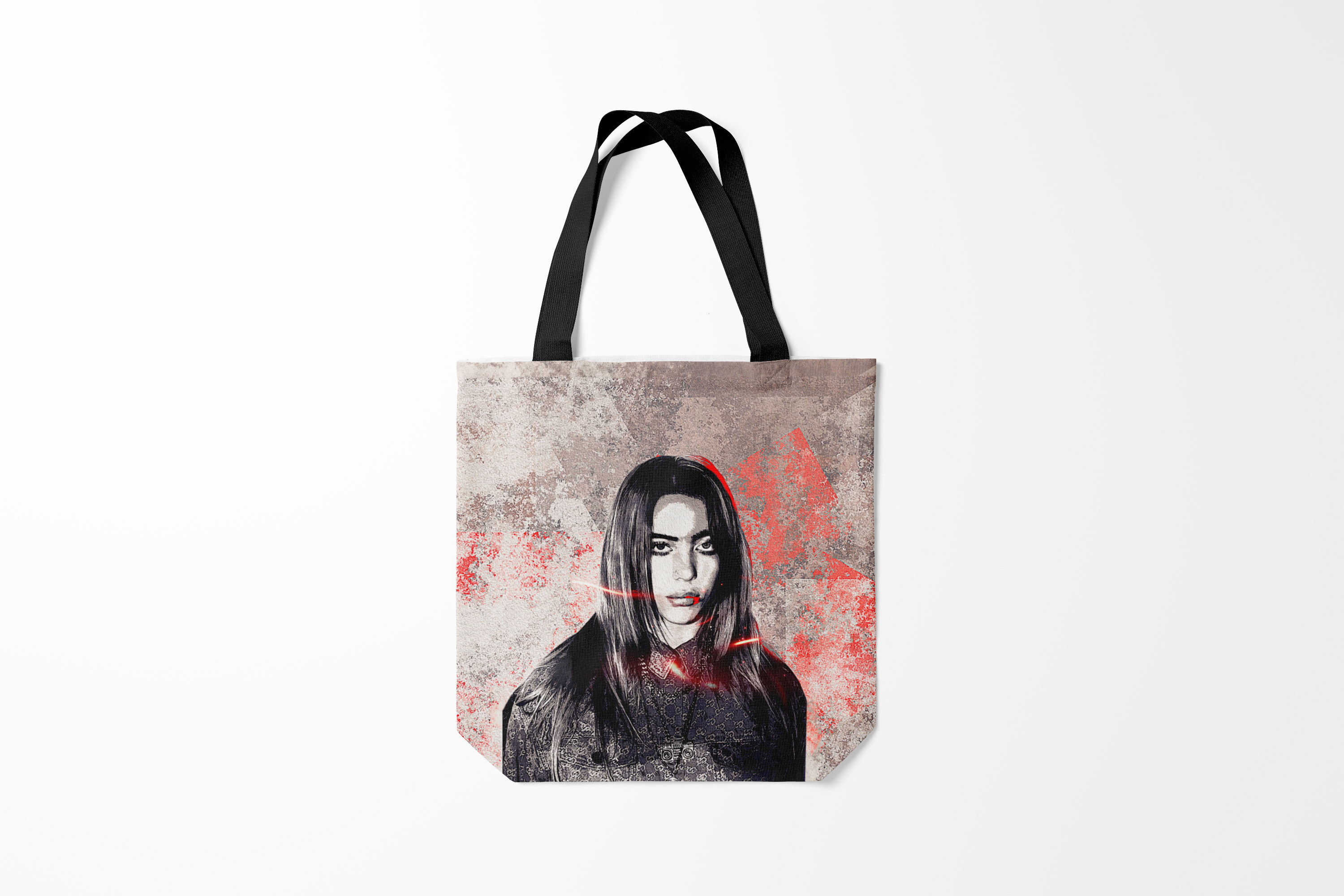 

Сумка шoппер унисекс Burnettie Billie Eilish Билли Айлиш, разноцветный, Billie Eilish Билли Айлиш