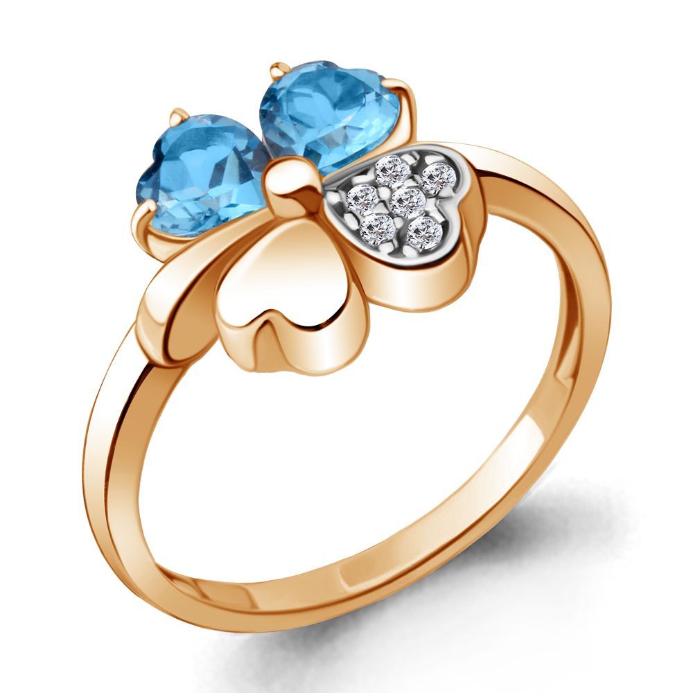 

Кольцо из серебра р. 16,5 AQUAMARINE 6922605А_925_з, 6922605А_925_з