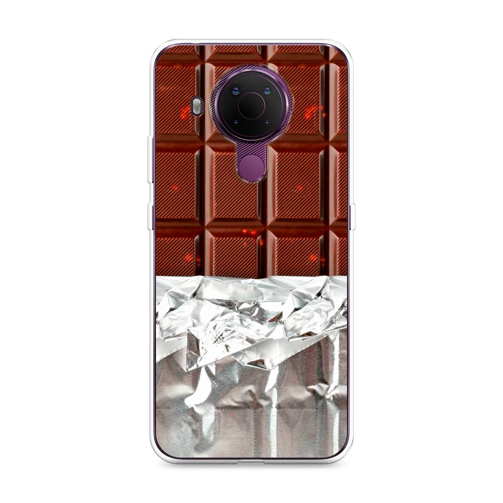 

Чехол на Nokia 5.4 "Шоколад в обертке", Коричневый, 123650-6
