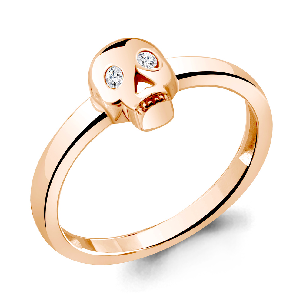 

Кольцо из серебра р. , AQUAMARINE 68940А_925_з, 68940А_925_з