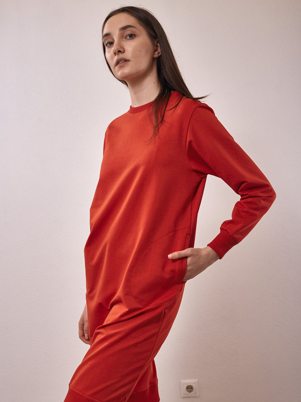

Платье женское Casual Wear Deapth красное 40 RU, Deapth