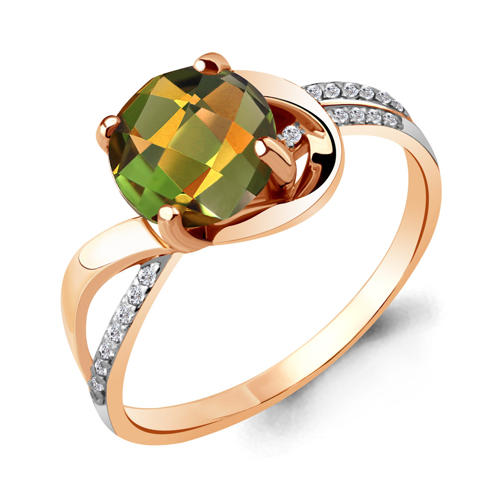 

Кольцо из серебра р. 18 AQUAMARINE 6527619А_925_з, 6527619А_925_з