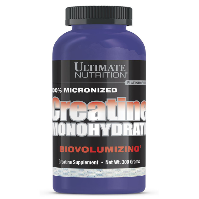 фото Креатин моногидрат ultimate nutrition 100% micronized creatine monohydrate 300 гр