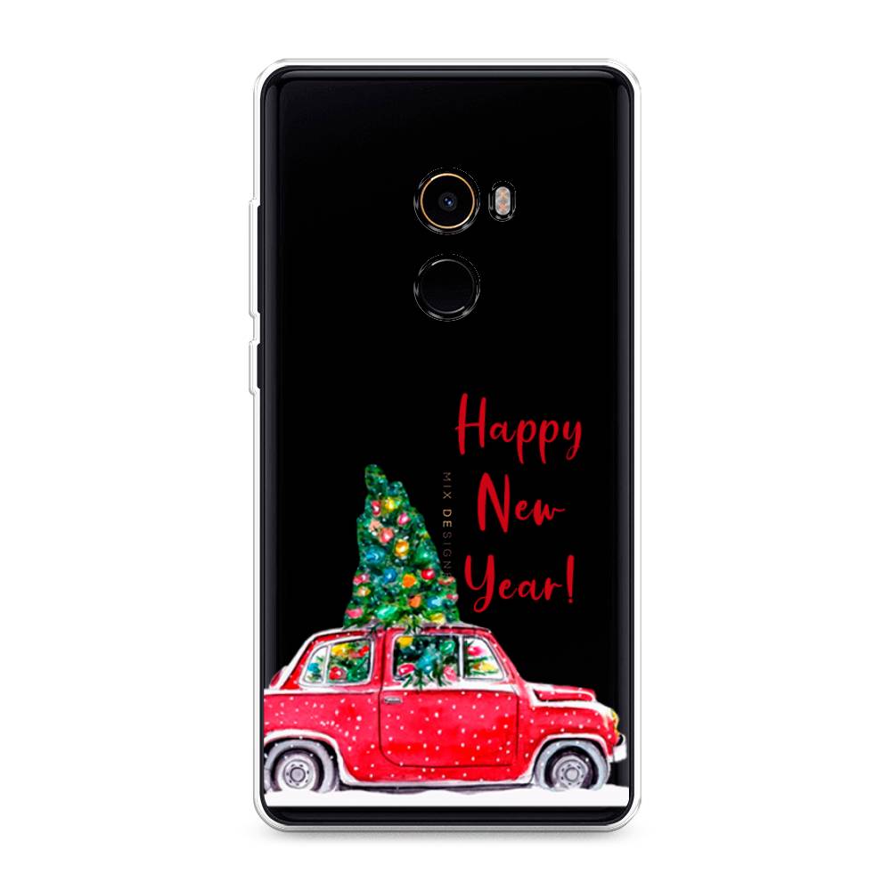 

Чехол на Xiaomi Mi Mix 2 "Happy New Year", Красный;зеленый, 32550-5
