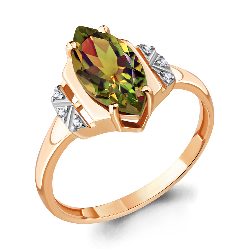 

Кольцо из серебра р. 17 AQUAMARINE 6575619А_925_з, 6575619А_925_з