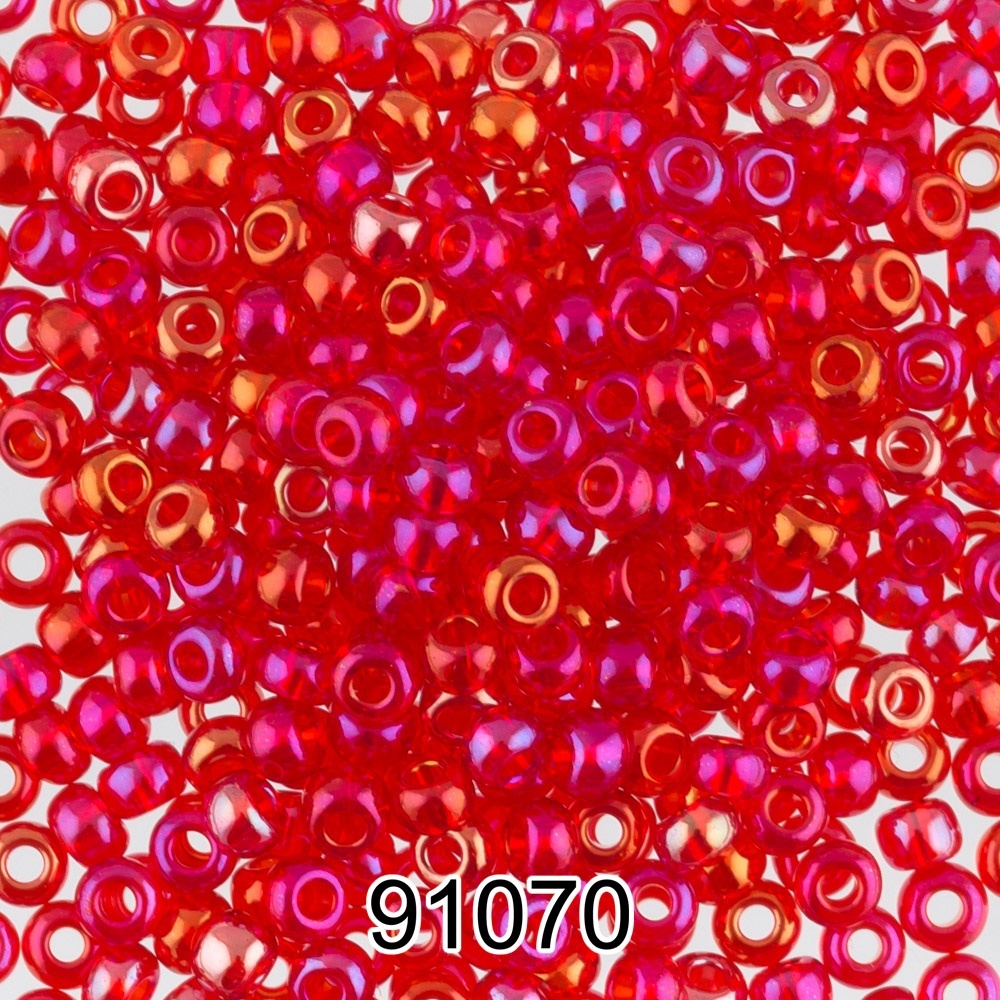 

Бисер Preciosa Чехия, 10/0, 2,3 мм, 500 г, Красный