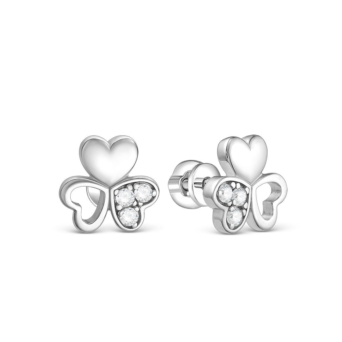 

Серьги из серебра с фианитом UVILERS ZS97794, ZS97794