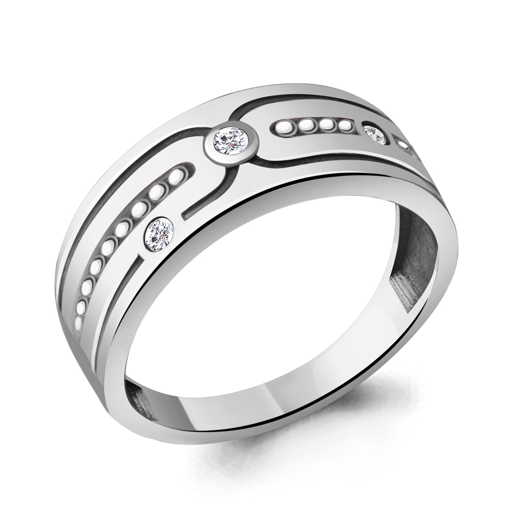 

Кольцо из серебра р. 21 AQUAMARINE 68755А_925_р, 68755А_925_р