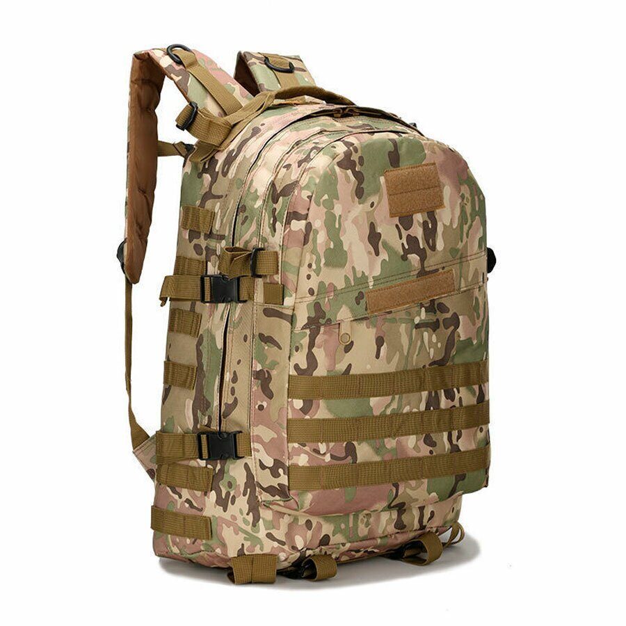 Рюкзак мужской BAG-TROPHY BL006 камуфляж лесной, 46х33х18 см
