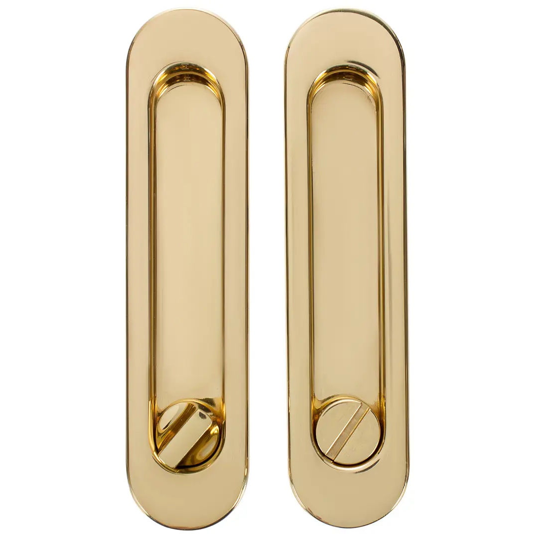 Ручка для раздвижных дверей с механизмом SH011-BK GP-2, цвет золото набор для раздвижных дверей armadillo sh011 urb ав 7 бронза