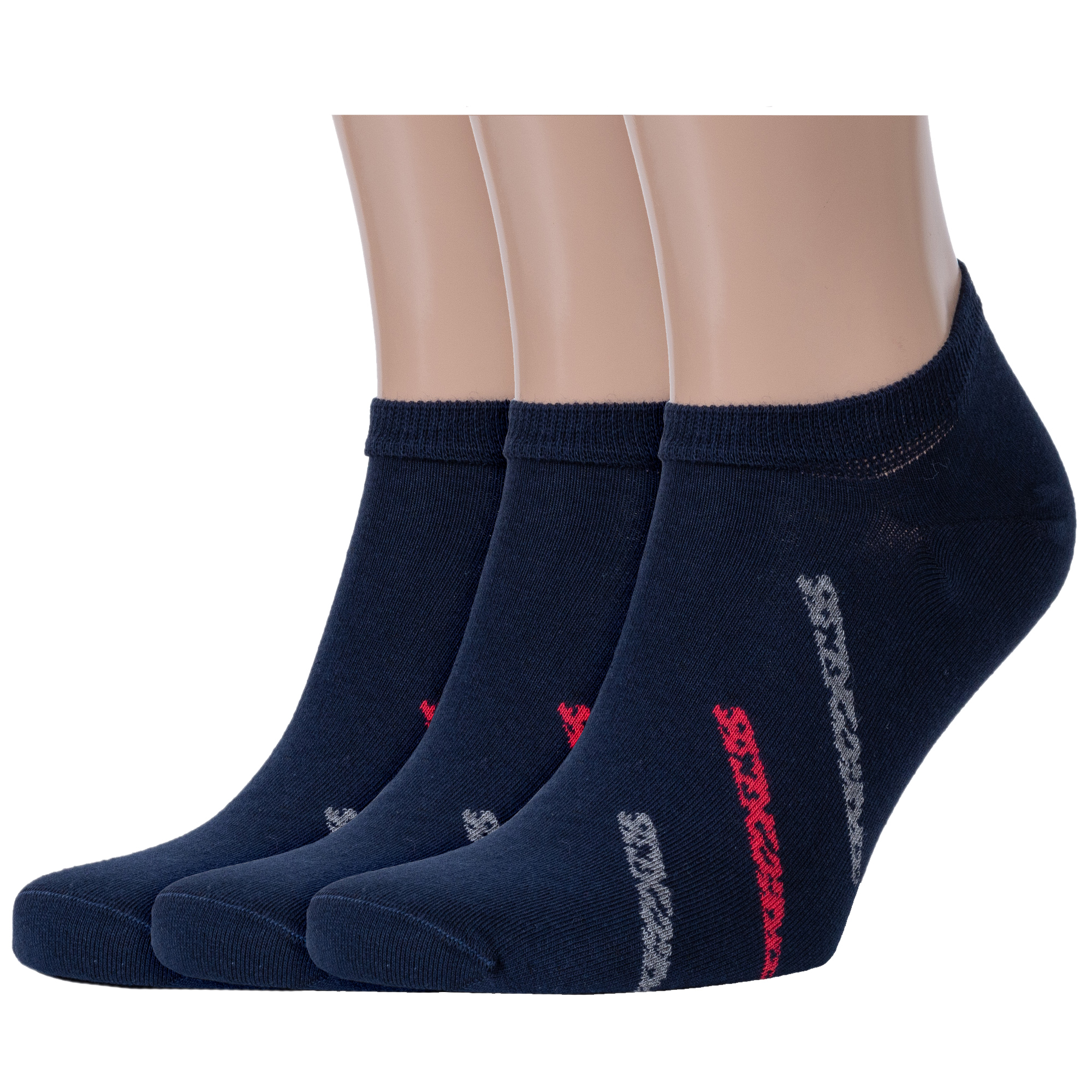 

Комплект носков мужских Rusocks 3-М3-23714 синих 25-27, Синий, 3-М3-23714