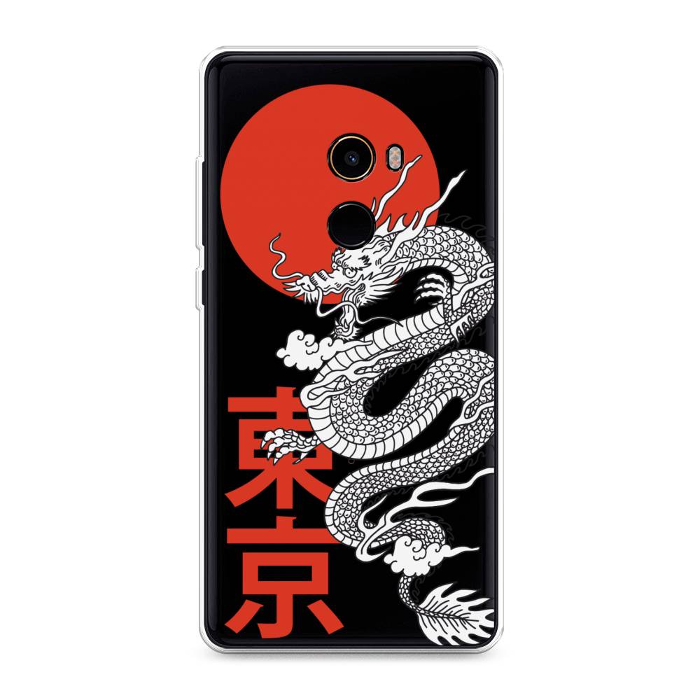 

Чехол на Xiaomi Mi Mix 2 "Китайский дракон", Черный;красный;белый, 32550-1