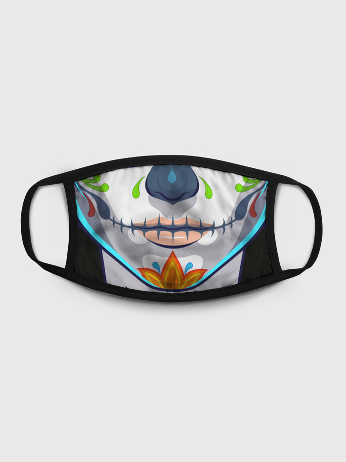 

Многоразовая маска унисекс Burnettie Dia De Los Muertos Lady, Разноцветный, Dia De Los Muertos Lady