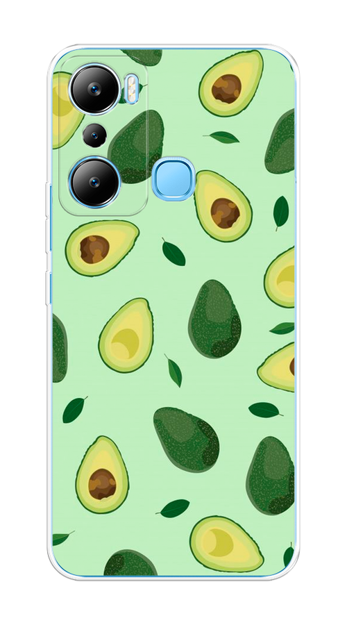 

Чехол на Infinix HOT 20i "Blue avocado", Коричневый;зеленый, 3102950-1