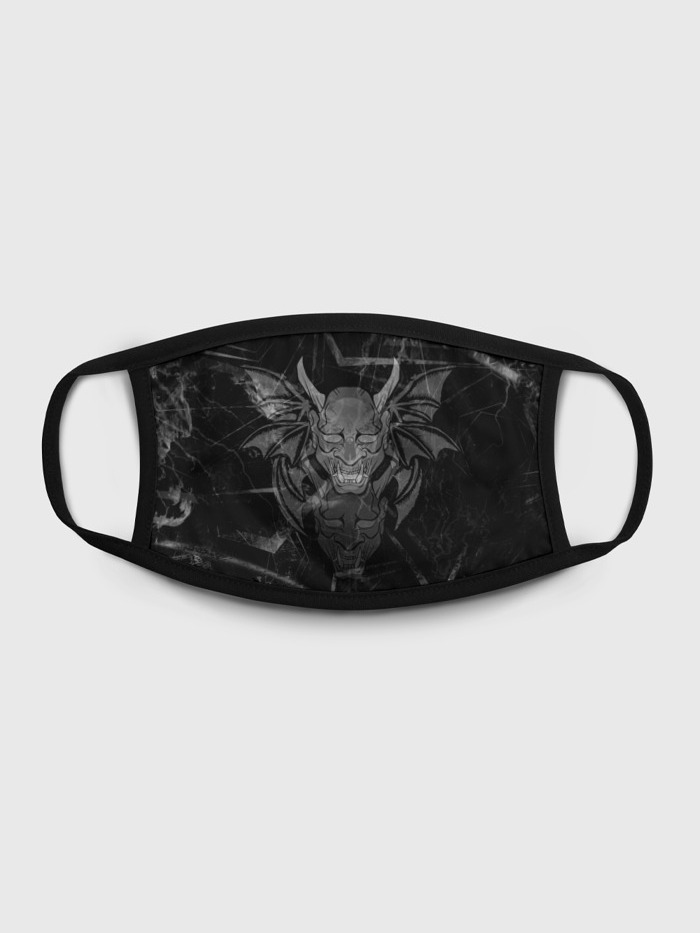 

Многоразовая маска унисекс Burnettie The Devil Is Inside, Разноцветный, The Devil Is Inside