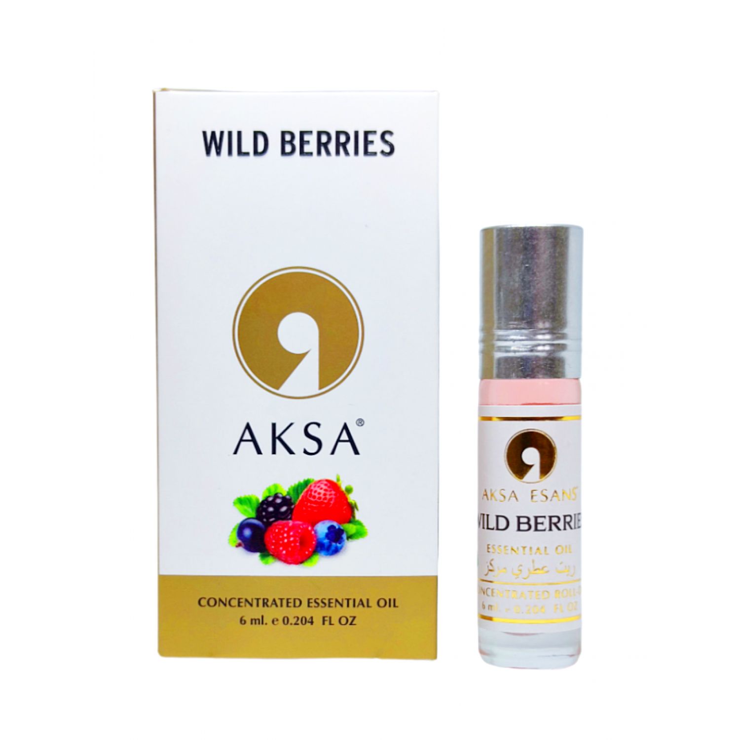 Парфюмерное масло Aksa Wild Berries 6 мл