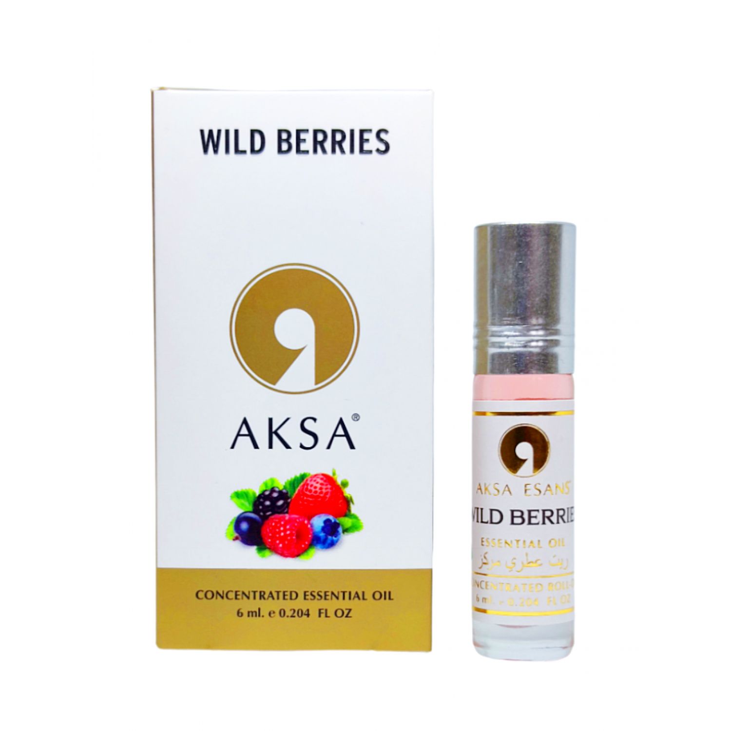 Парфюмерное масло Aksa Wild Berries 6 мл 360₽