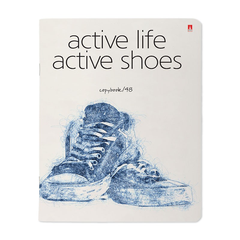 

Набор тетрадей общих в клетку Альт Active Shoes 7-48-1124, 48 л., 5 шт.