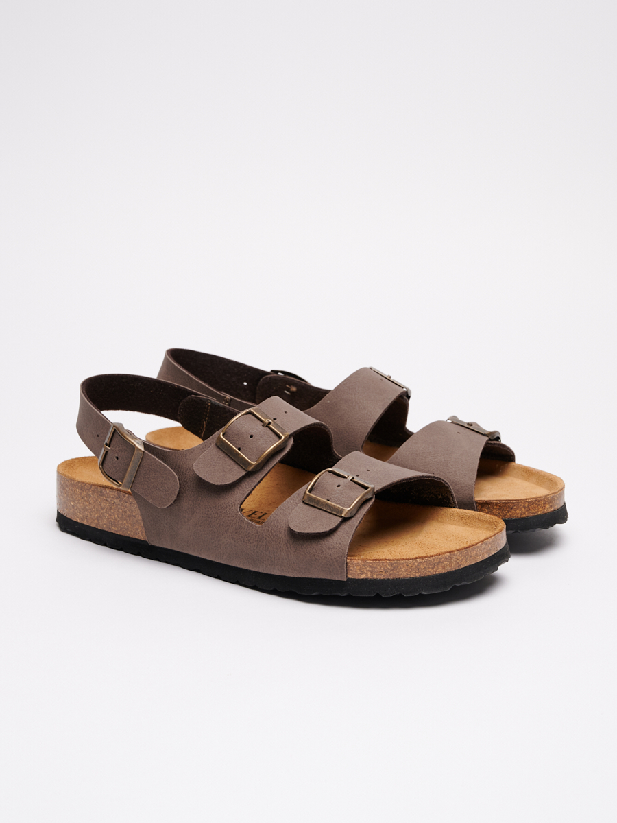 

Сандалии мужские FOOTWELL 522030-015 коричневые 46 RU, Коричневый, 522030-015