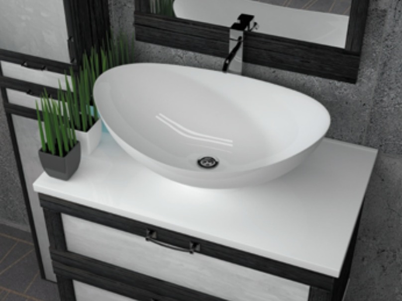 фото Умывальник накладной premial style n58 orleans wt sanitary ware