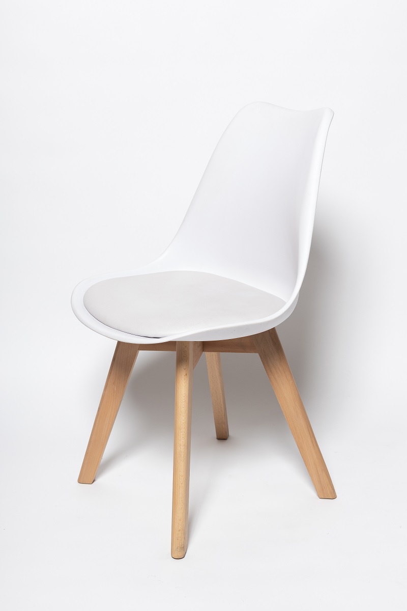 фото Кухонный стул цм, sc-034 белый цвет мебели