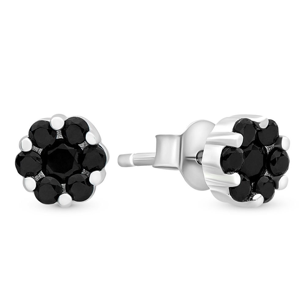

Серьги из серебра с фианитом 585Gold 702004797, 702004797