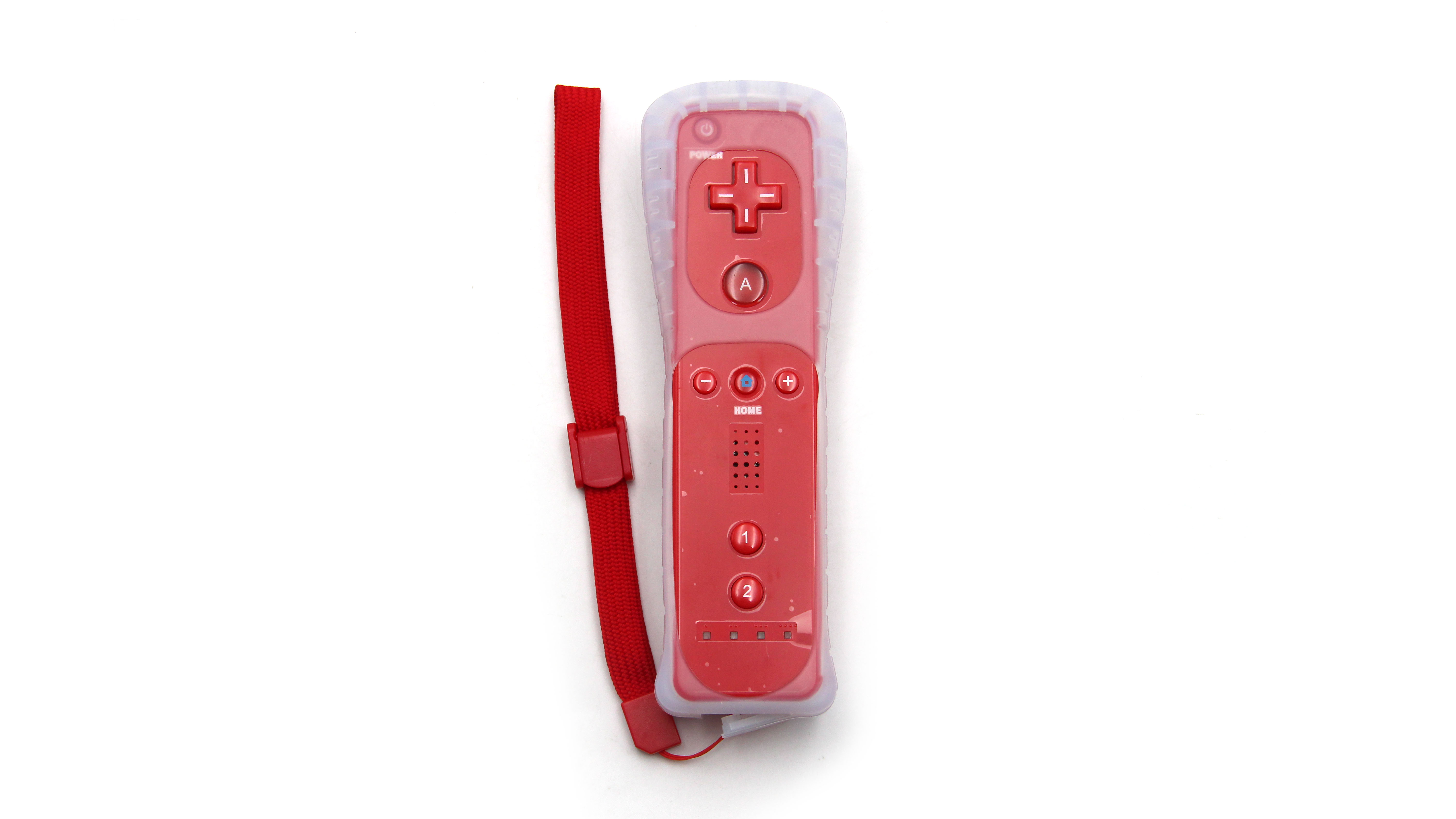 

Пульт ду для приставки NoBrand Wii Remote для Nintendo Wii, Красный, Wii Remote