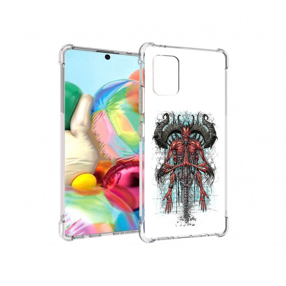 Чехол MyPads Tocco для Samsung Galaxy A71 дьявол (PT226912.529.340)