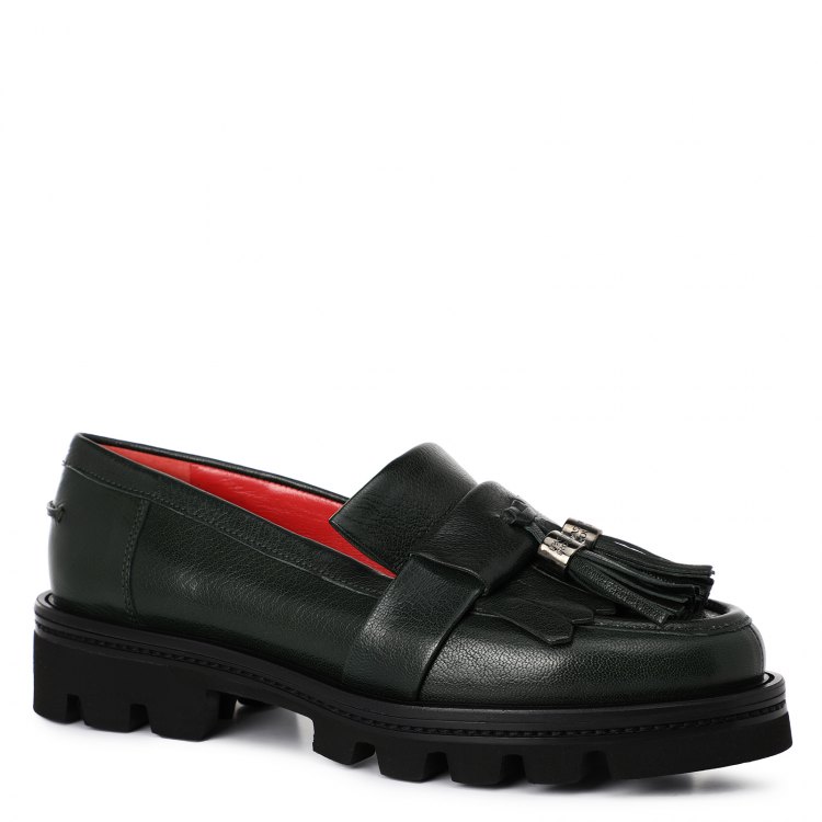 

Лоферы женские Pas De Rouge 1959 зеленые 36 EU, 1959