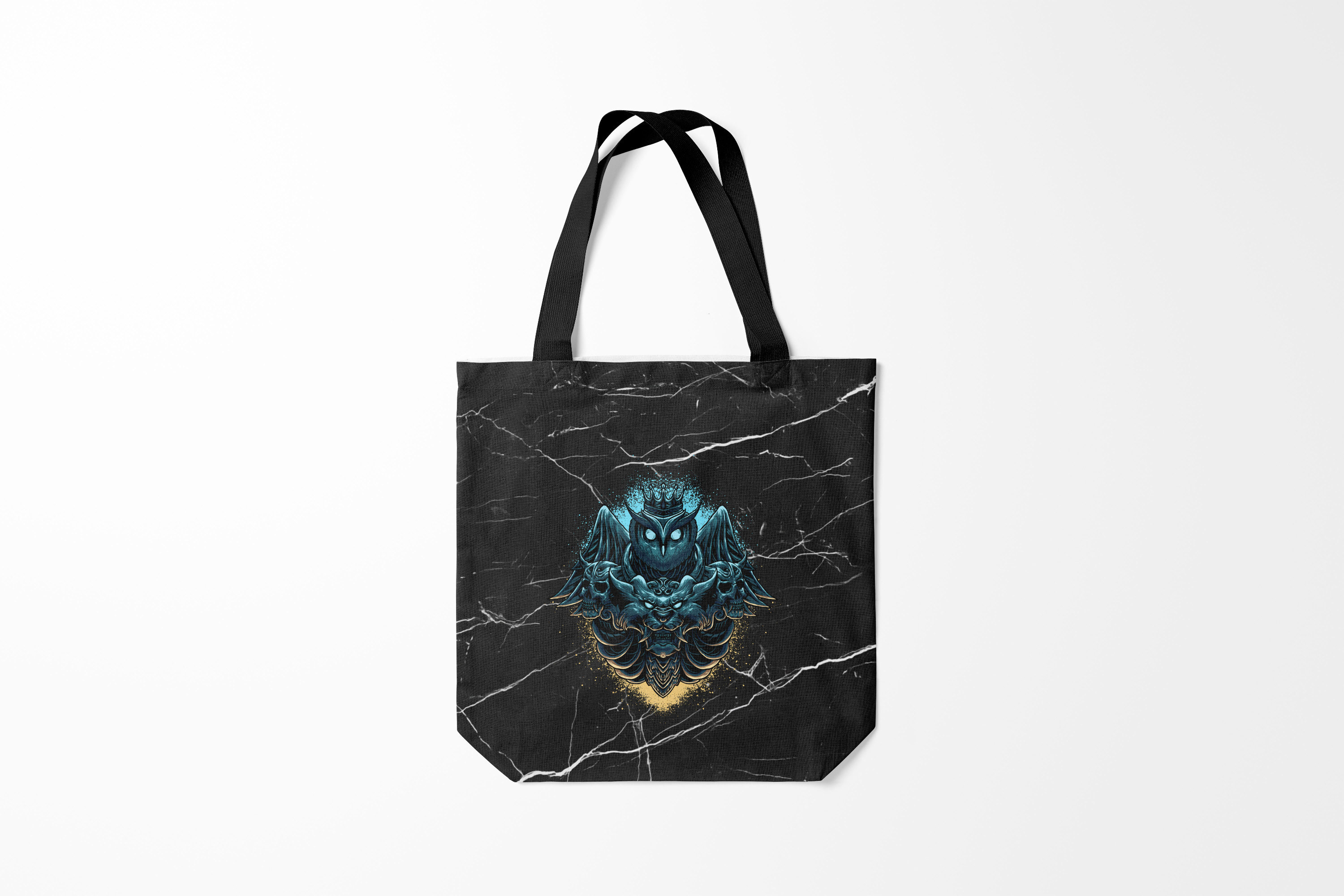 

Сумка шoппер унисекс Burnettie Совы Owl king, разноцветный, Совы Owl king