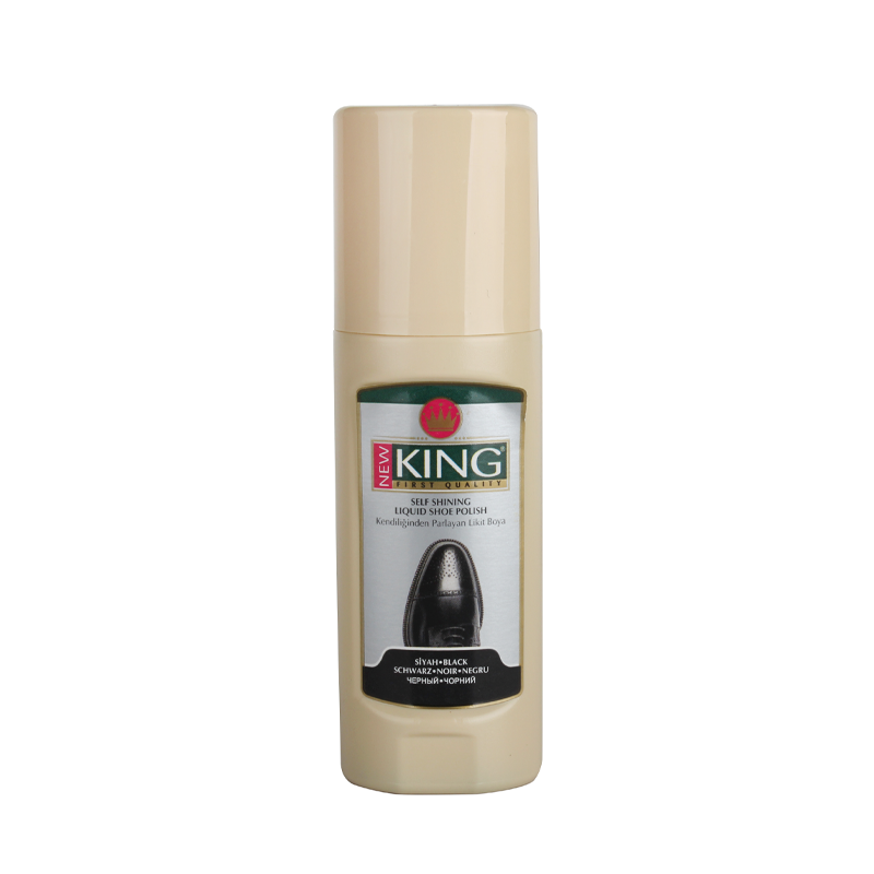 Крем для обуви жидкий King Self Shining Shoe Polish Черный 75 мл