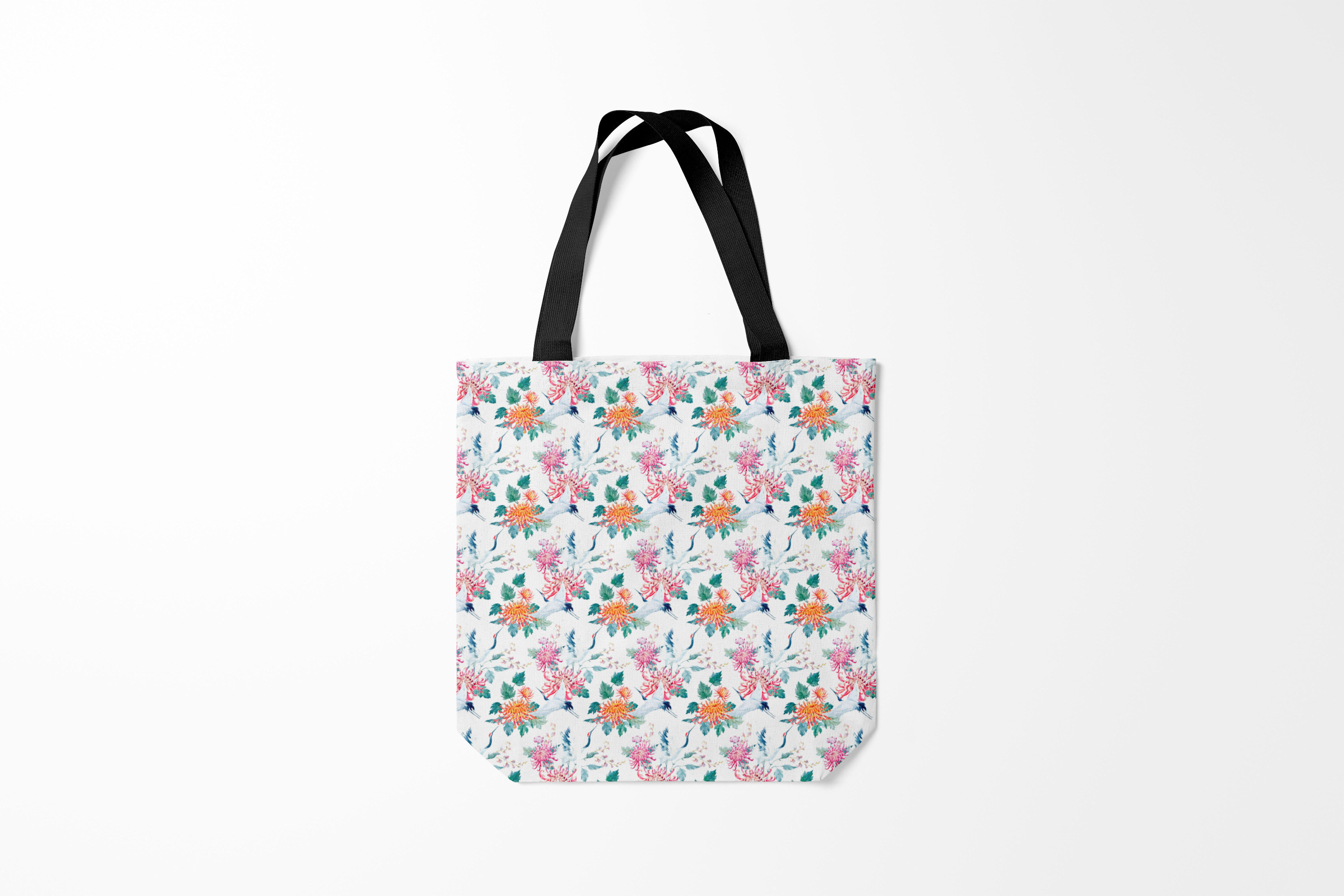 

Сумка шoппер унисекс Burnettie Разные Журавли и хризантемы, разноцветный, Разные Журавли и хризантемы