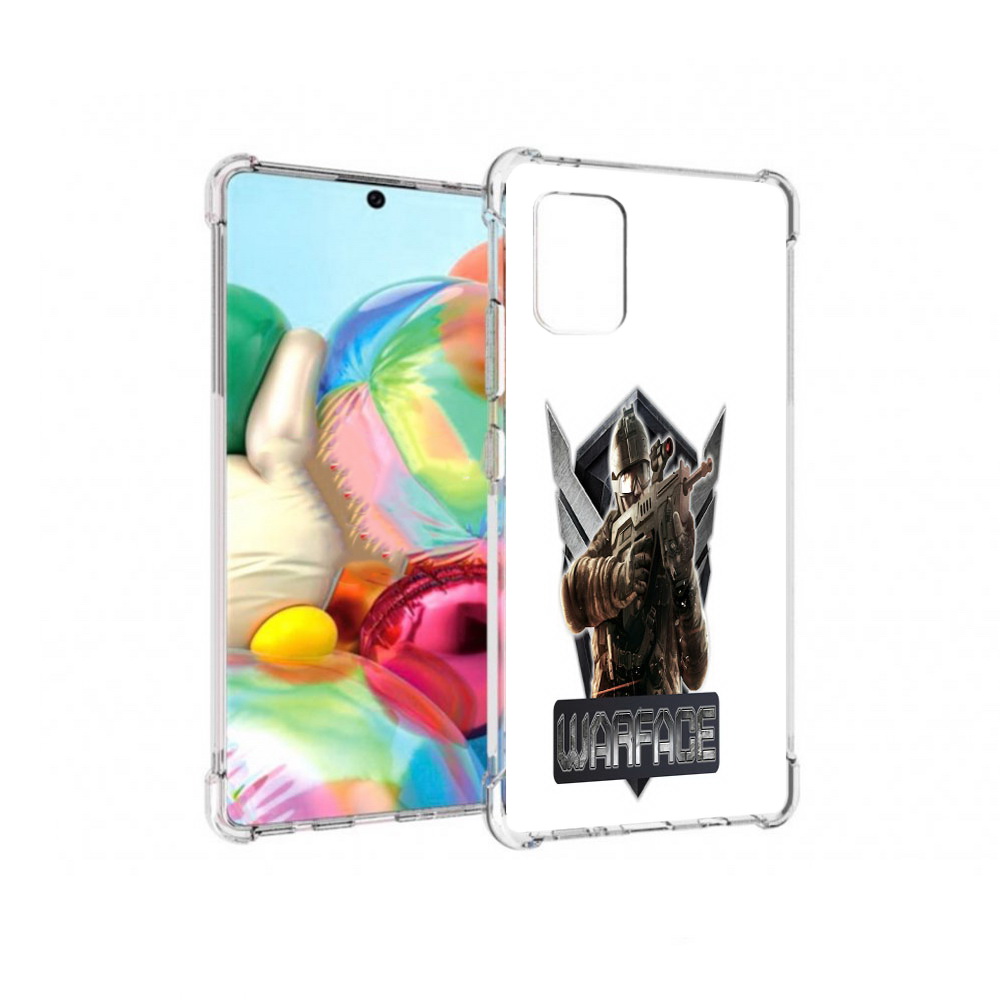 Чехол MyPads Tocco для Samsung Galaxy A71 игра про войну (PT226912.529.374)