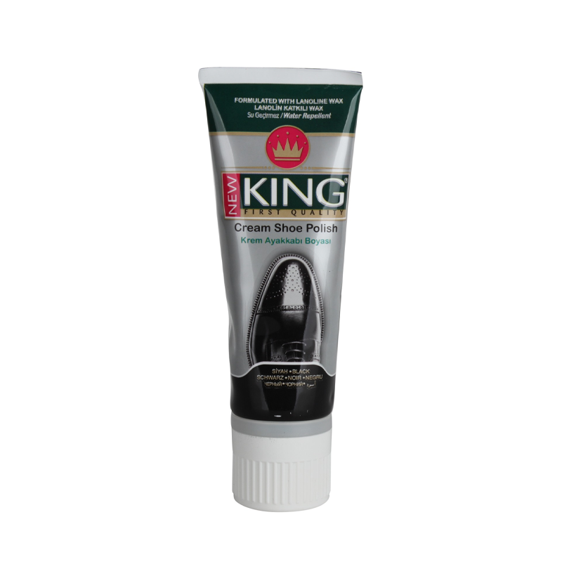 Крем для обуви King Cream Shoe Polish Чёрный 75 мл