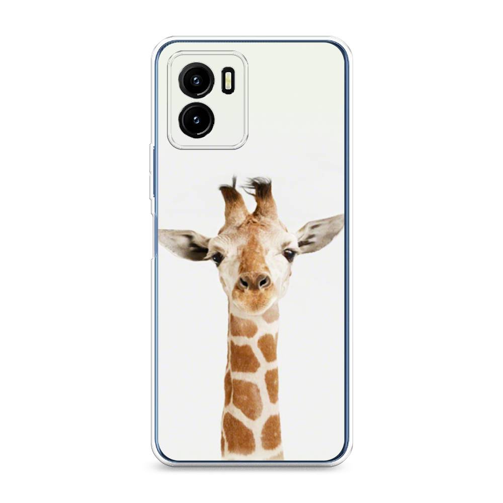 

Чехол для Vivo Y15s "Любопытный жираф", Бежевый;коричневый, 265650-1