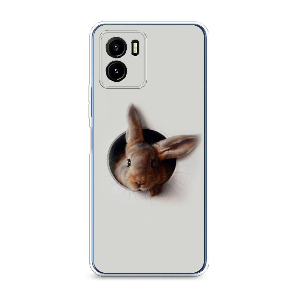 

Чехол для Vivo Y15s "Любопытный кролик", Серый;коричневый, 265650-1