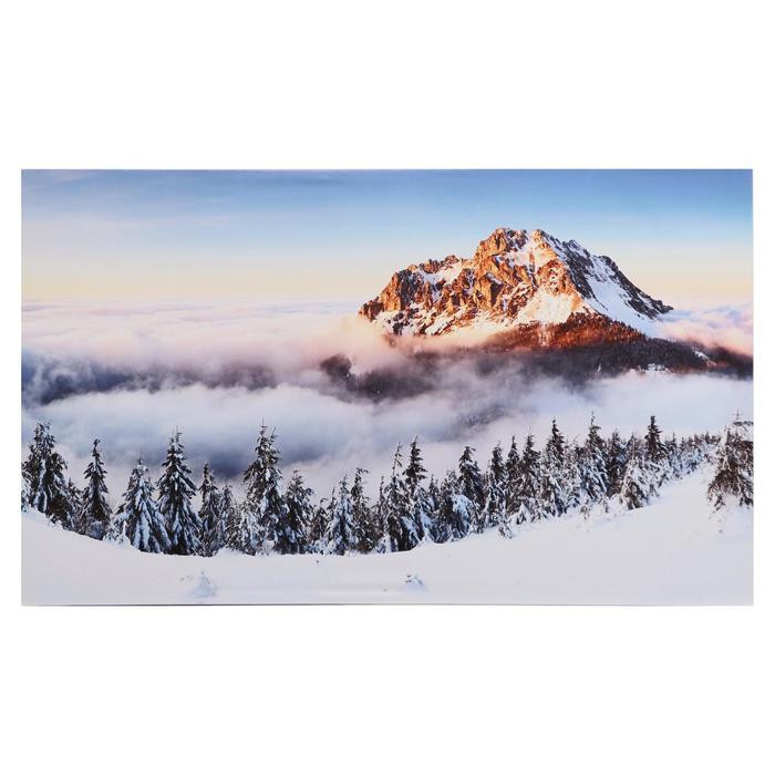 фото Topposters зимняя свежесть гор, 60х100 см