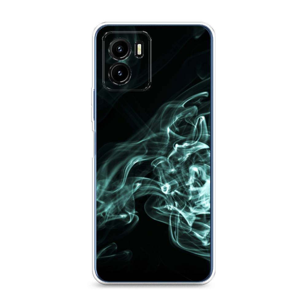 

Чехол для Vivo Y15s "Дым", Голубой;черный, 265650-3