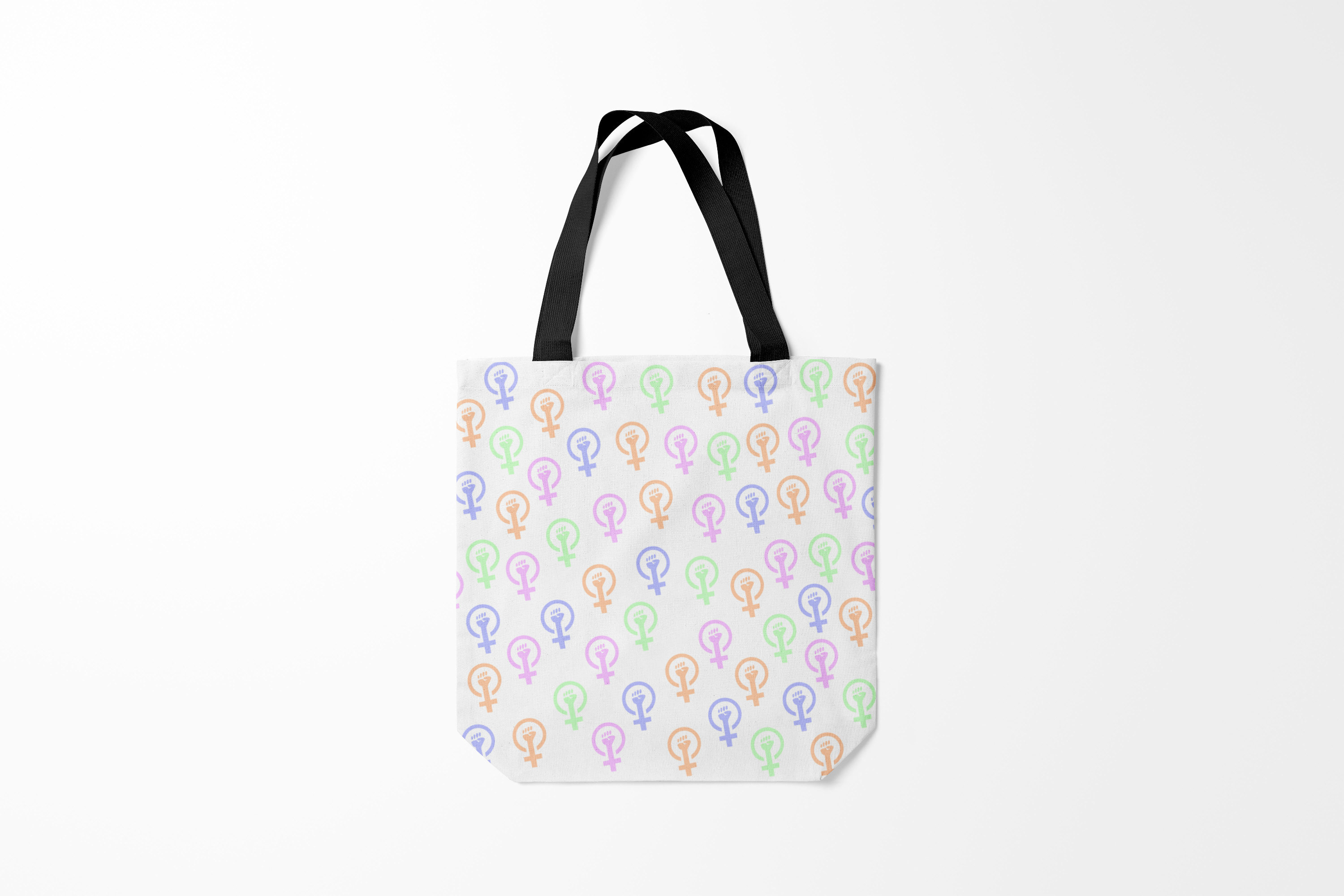 

Сумка шoппер унисекс Burnettie Феминитивы Strong female hand, разноцветный, Феминитивы Strong female hand