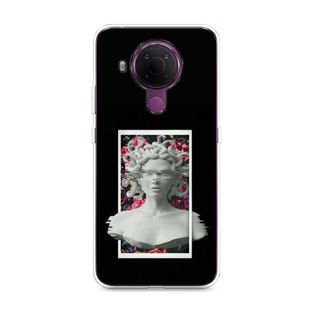 

Чехол на Nokia 5.4 "Web Punk Медуза Горгона", Черный;серый, 123650-6