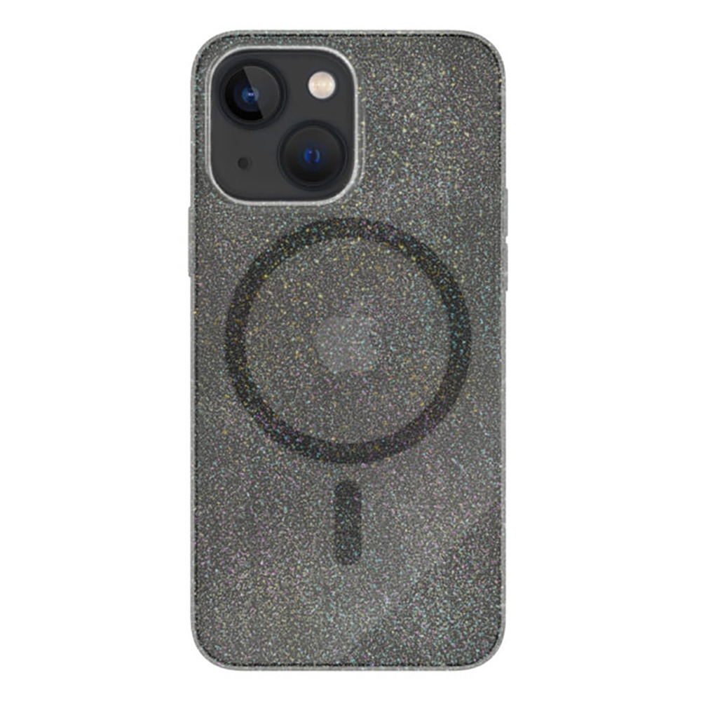 фото Чехол vlp starlight case magsafe для iphone 14 plus, чёрный