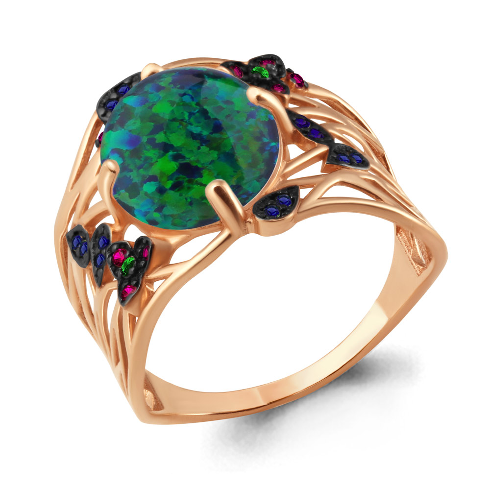 

Кольцо из серебра р. , AQUAMARINE 6599796ВГД_925_з, 6599796ВГД_925_з
