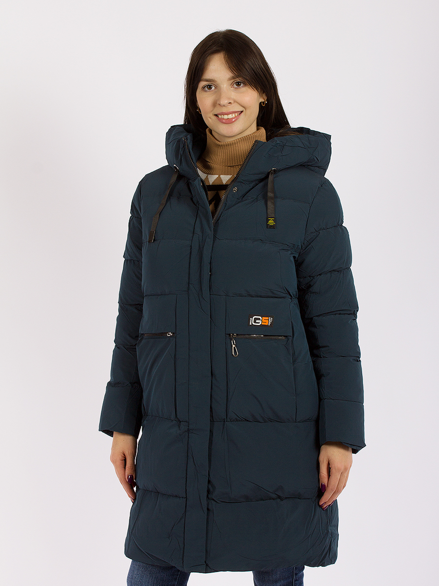 

Куртка женская GEVITO GD57000739 синяя 56 RU, GD57000739