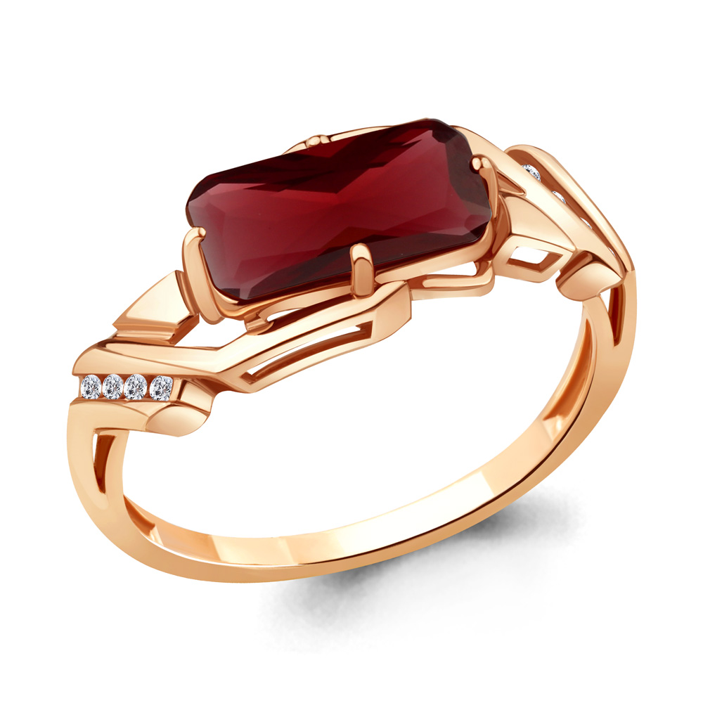 

Кольцо из серебра р. , AQUAMARINE 6913585А_925_з, 6913585А_925_з