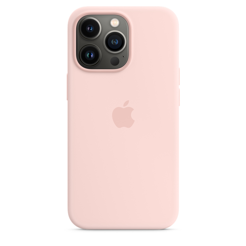 фото Чехол apple для iphone 13 pro silicone case magsafe chalk pink (mm2h3ze/a)