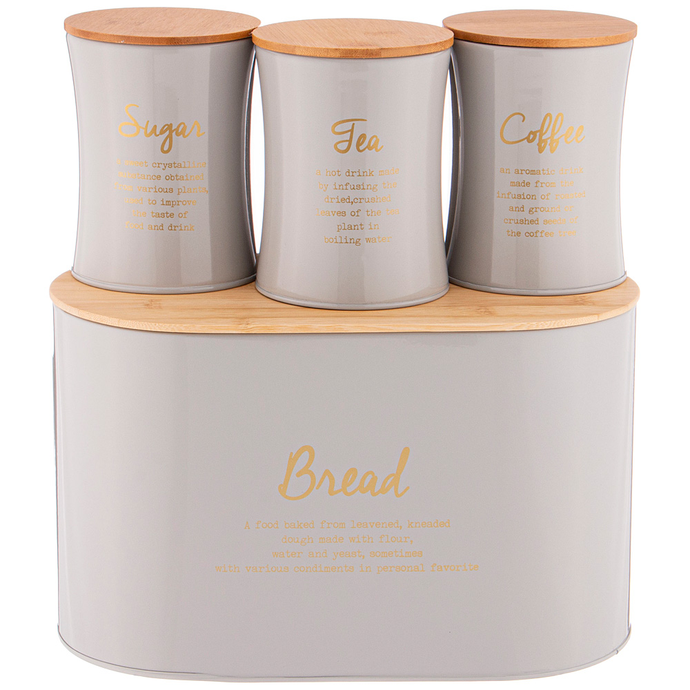 

Agness 790-261 НАБОР AGNESS ХЛЕБНИЦА 2 В 1 34*18*20 СМ, БАНКА ДЛЯ СЫПУЧИХ 11*14 СМ 3 ШТ