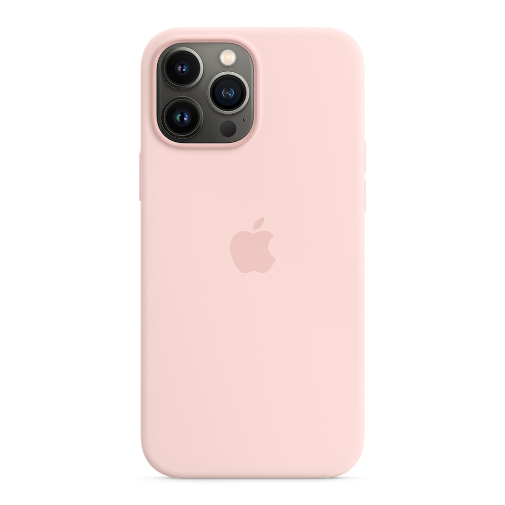 фото Чехол apple для iphone 13 pro max silicone magsafe chalk pink (mm2r3ze/a)