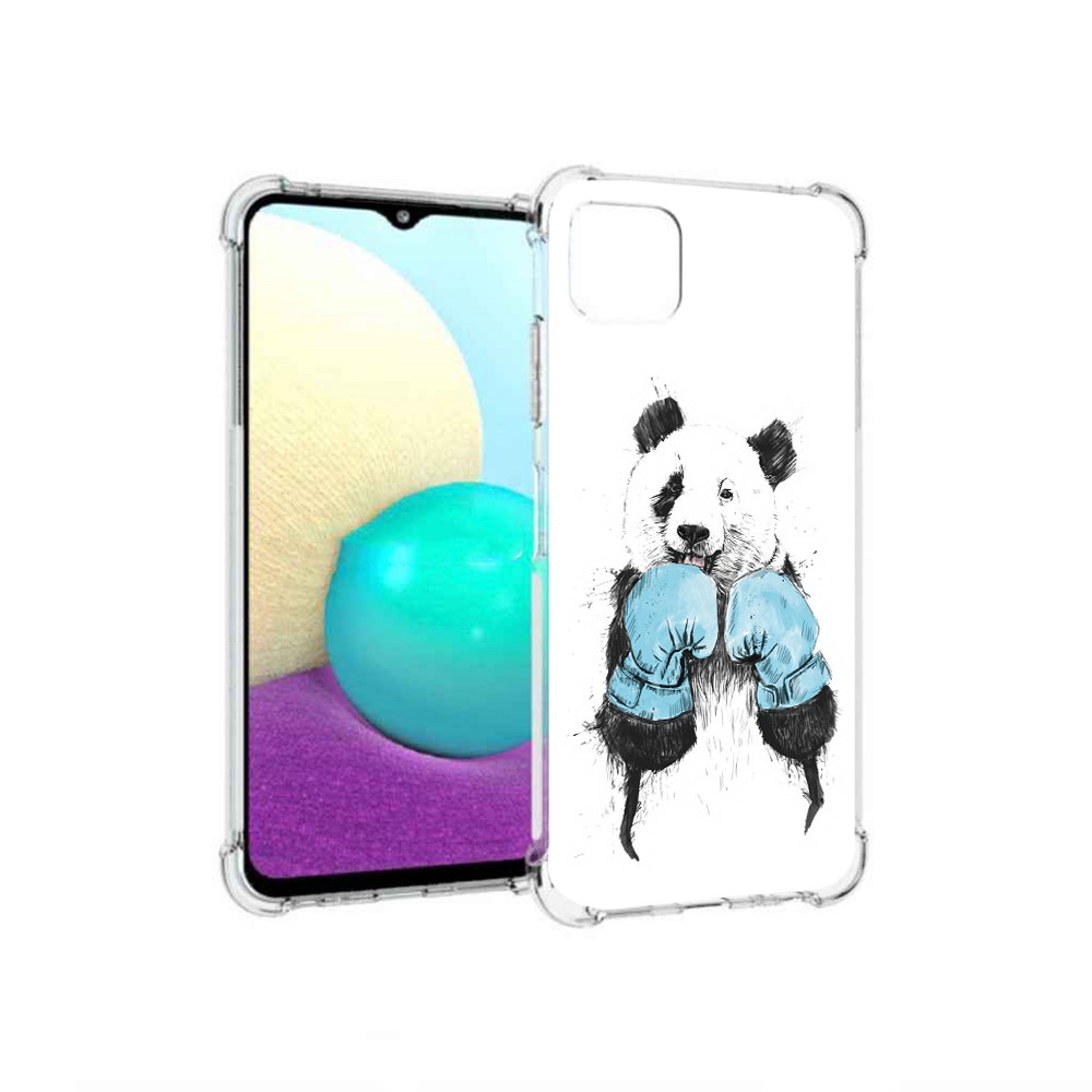

Чехол MyPads Tocco для Samsung Galaxy A22 панда боксер, Прозрачный, Tocco