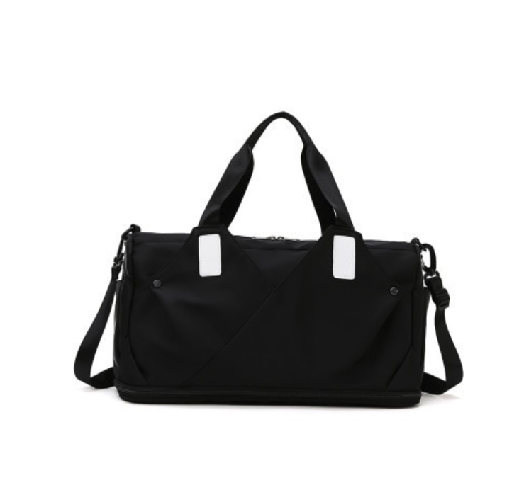 

Сумка спортивная для фитнеса HaBe большая унисекс (Черная), Черный, new_fitnesbag